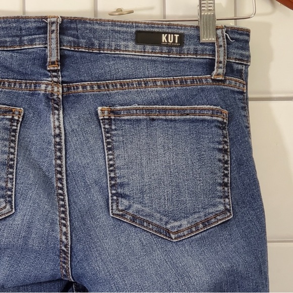 KUT FROM THE KLOTH CONNIE Ankle Skinny Jeans Sz 0 - Picture 3 of 4